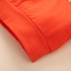 Pumpkin Hoodie & Pants Set — Cuff detail
