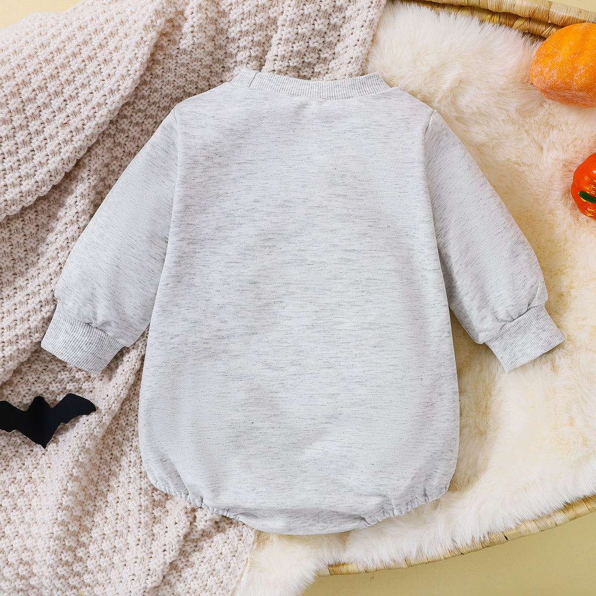 Little Pumpkin Romper — Back view