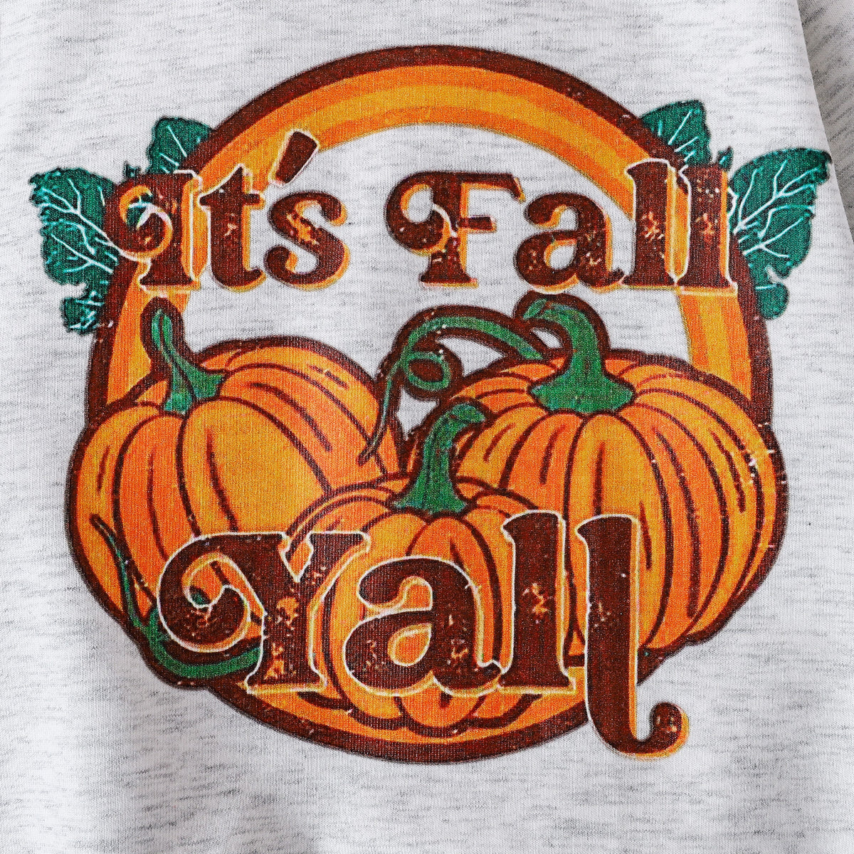 Little Pumpkin Romper — Print detail