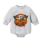 Little Pumpkin Romper — Front view