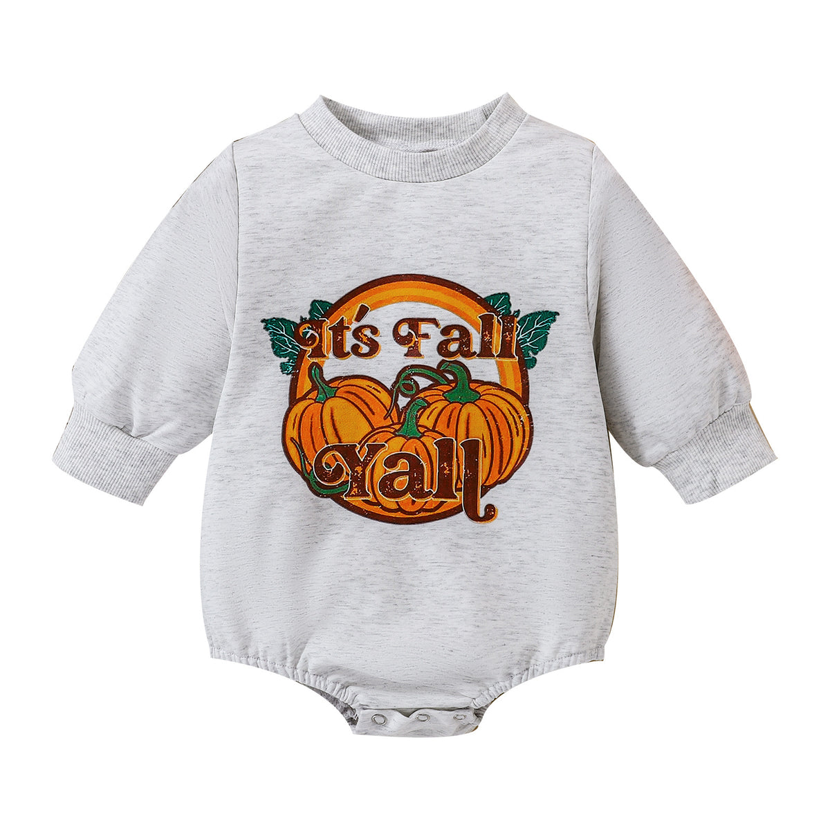 Little Pumpkin Romper — Front view