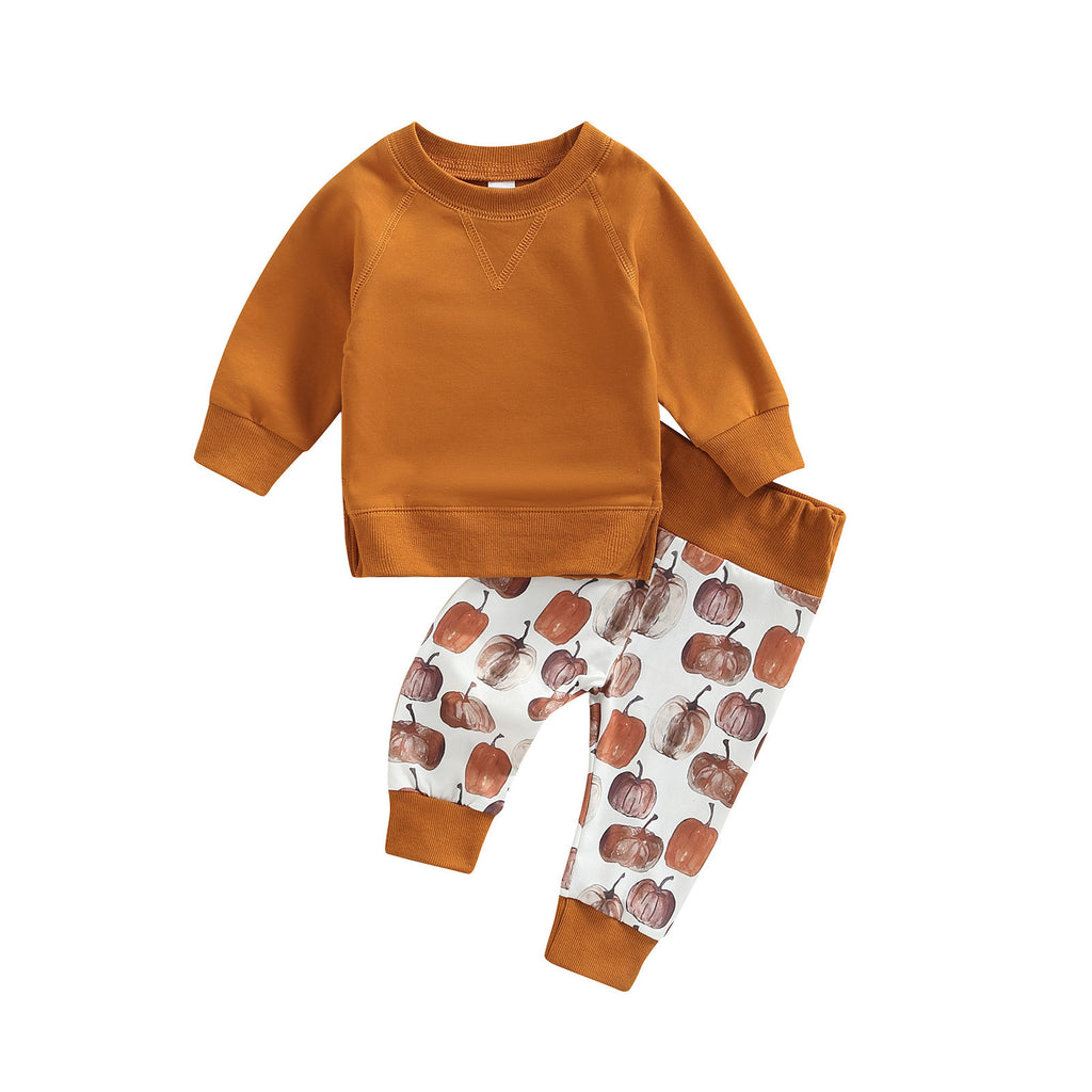 Pumpkin Patch Two-Piece Set — Front view