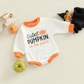 Pumpkin Crew-Neck Romper