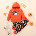 Pumpkin Hoodie & Pants Set