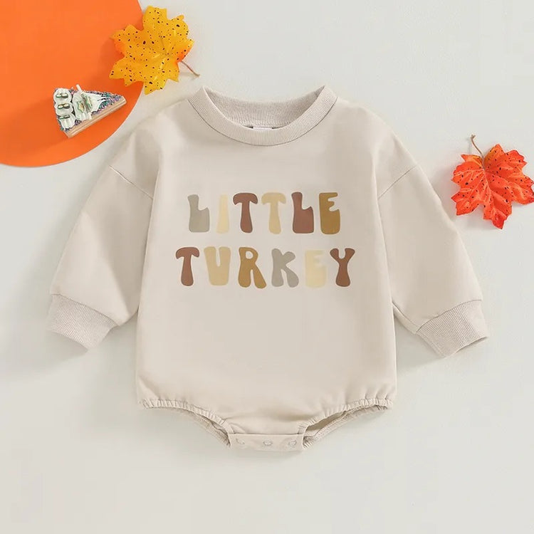 Pumpkin Letter Bodysuit
