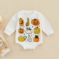 White Pumpkin Baby Bodysuit